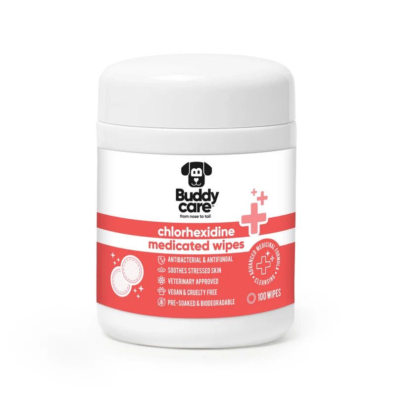 Buddy Care - Chlorhexidine Medicated Wipes