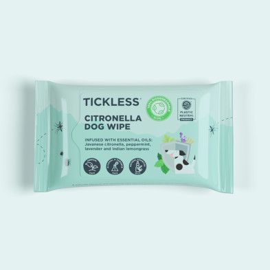 Tickless - Citronella Scented Dog Wipes (20/Wipes)