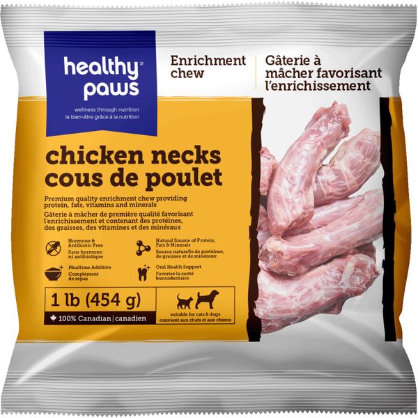 Healthy Paws - Dehydrated Chicken Neck 454g