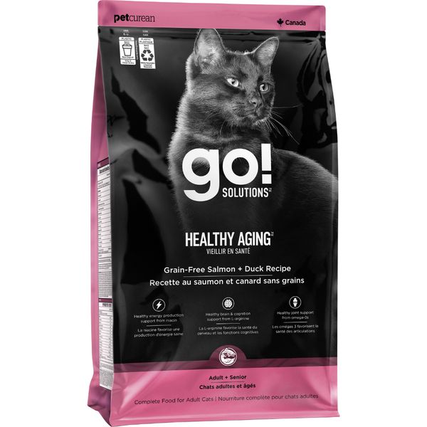 Go! - Healthy Aging GF Salmon Duck Cat