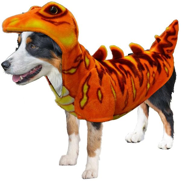 Amazing Pet - Wannabe Orange Stegosaurus Medium