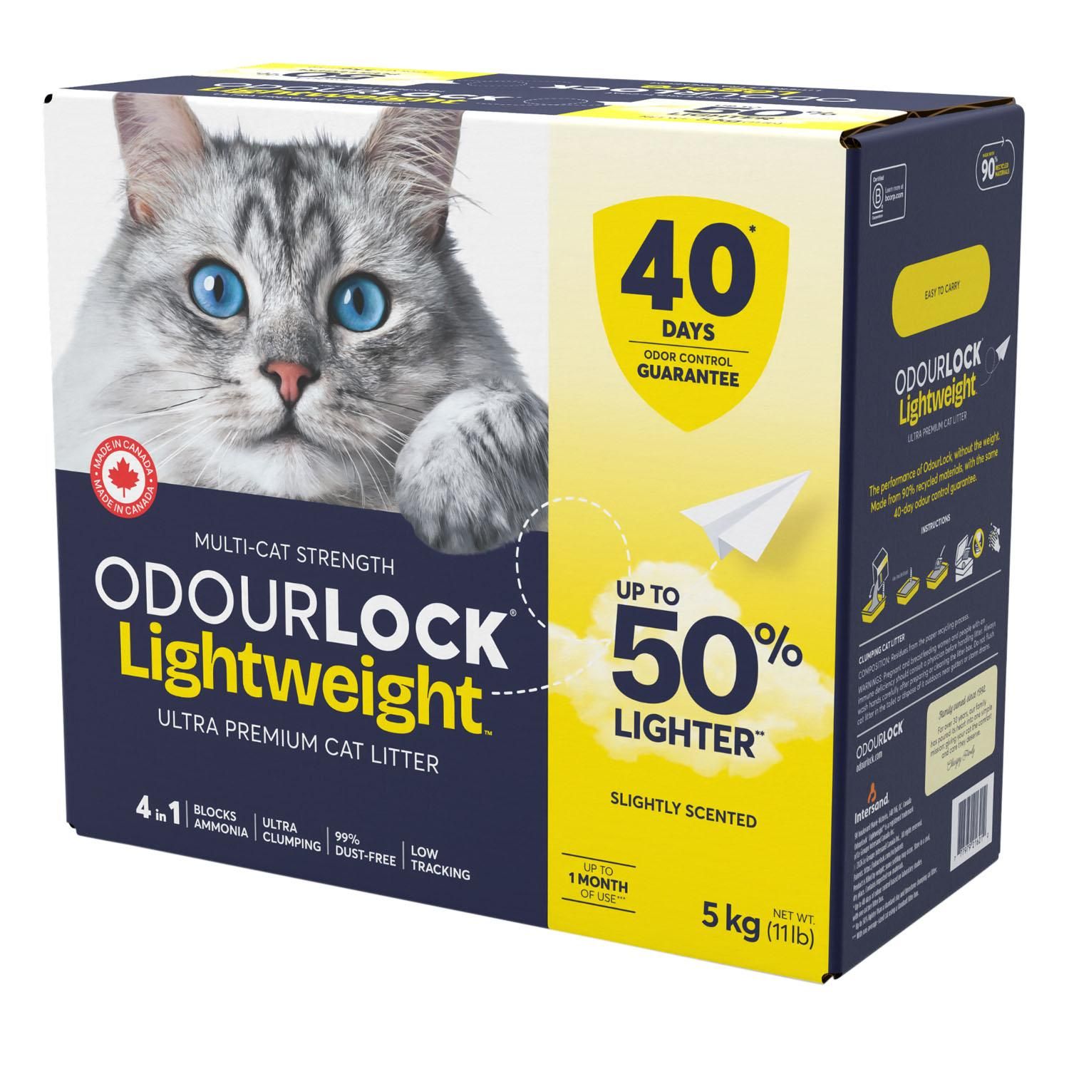 OdourLock - Litter Lightweight Cat 5kg