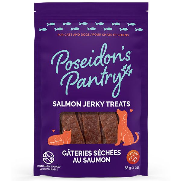 Poseidon's Pantry - Jerky Salmon Dog 85g