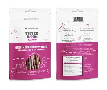 Tilted Barn - Beef &amp; Cranberry Treats 100g