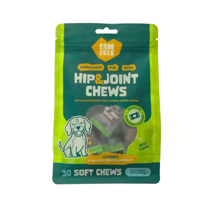Fam Pets - Hip &amp; Joint Soft Chews 60pcs