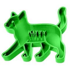 Pet Sun - Puzzle Feeder Bowl Cat Shaped 24x24cm
