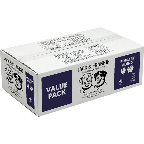 Jack &amp; Frankie - Poultry Blend Value 20lb