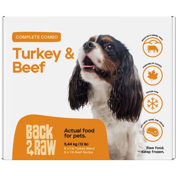 Back2Raw - Complete Turkey/Beef Blend 12/1lb