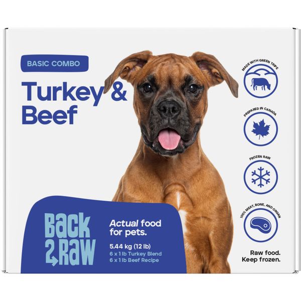 Back2Raw - Basics Turkey/Beef Blend 12/1lb
