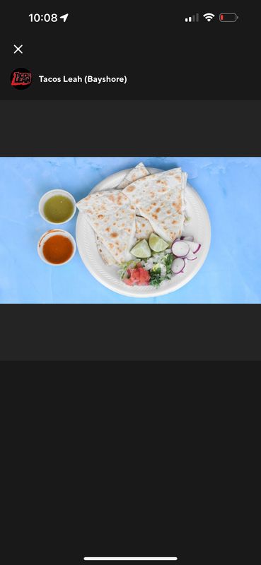 Asada quesadilla