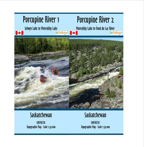 Map - Porcupine River Map Set SYN