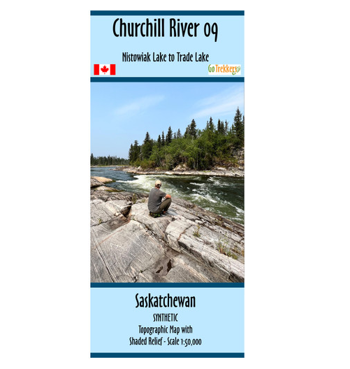 Map - Churchill River 9-Nistowiak to Trade Lake SYN
