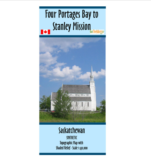 Map - Four Portages Bay to Stanley Mission SYN