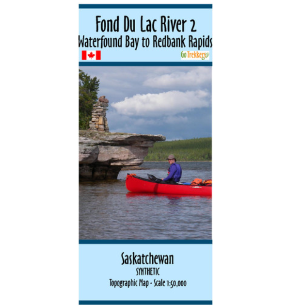 Map - Fond Du Lac River 2 - Waterfound Bay to Redbank Rapids (SYN)