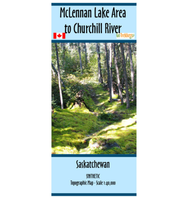Map - McLennan Lake to Churchill River  (SYN)