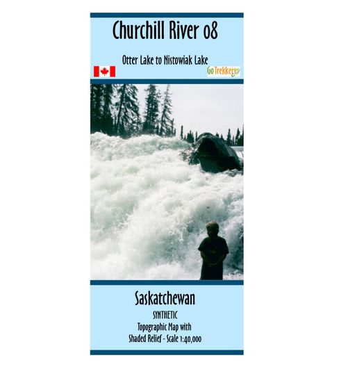 Map - Churchill River 8: Otter Lake - Nistowiak - SYN