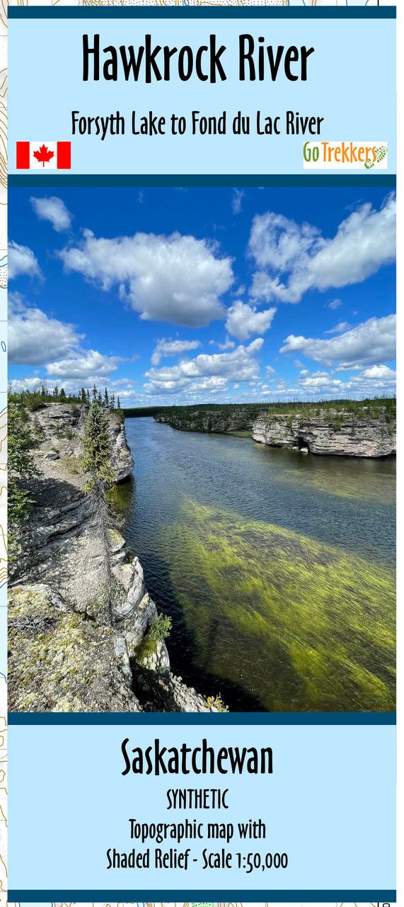 Map - Hawkrock River 2 Forsyth to Fond Du Lac River SYN