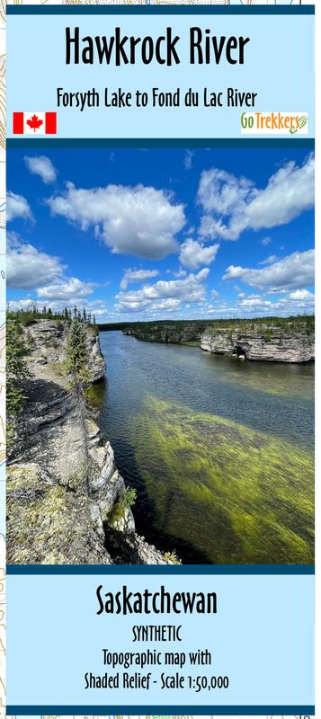 Map - Hawkrock River 2 Forsyth to Fond Du Lac River SYN