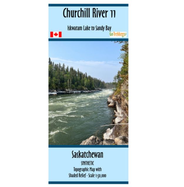 Map - Churchill River 11-Iskwatam Lake - Sandy Bay SYN