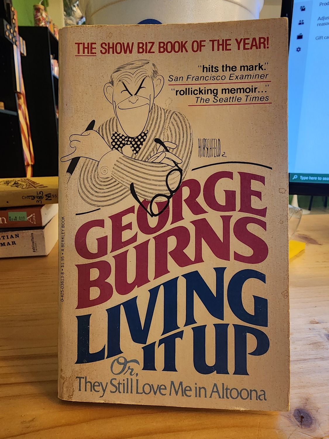 George Burns Living it Up