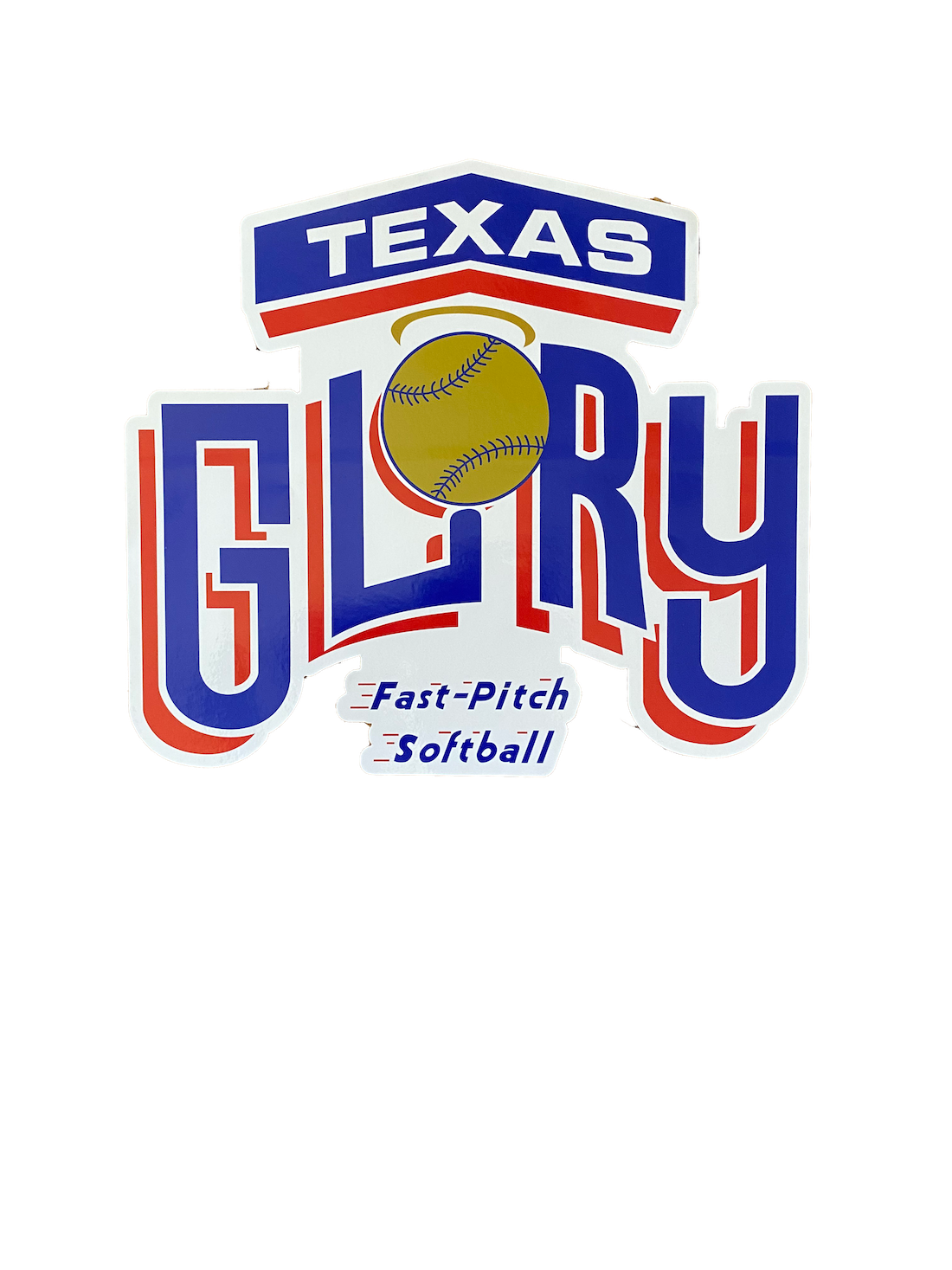 Texas Glory Window Static Cling