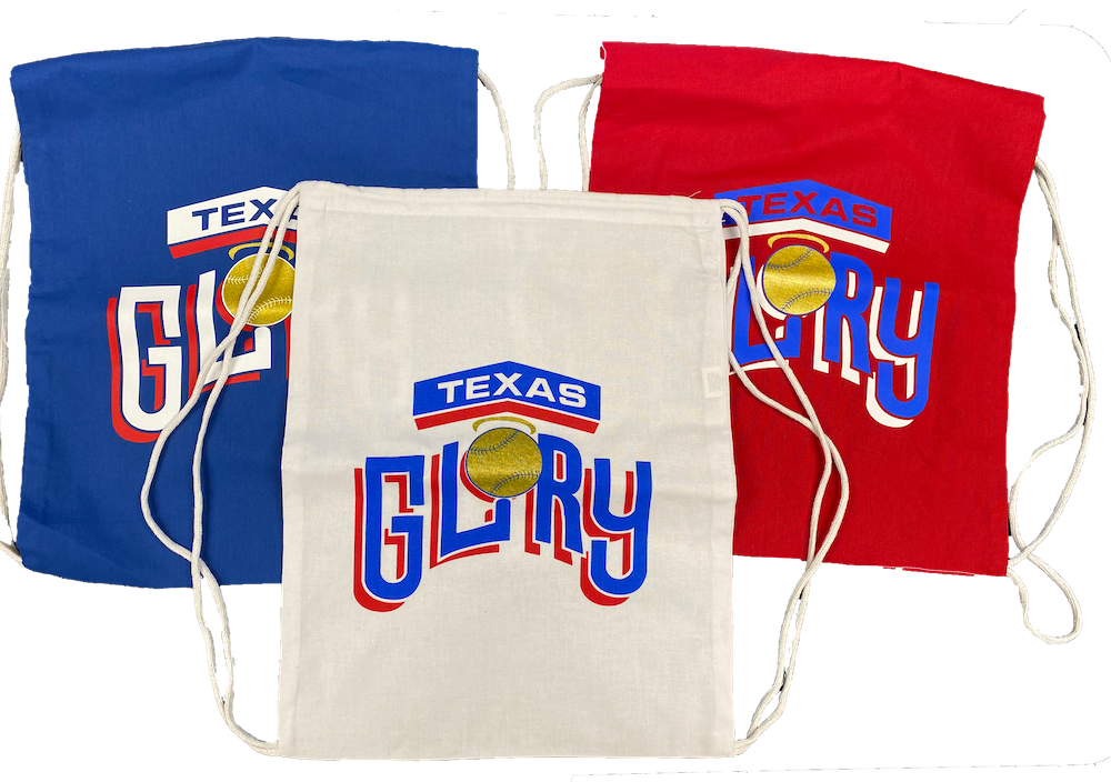 Texas Glory Cotton Draw String Bag