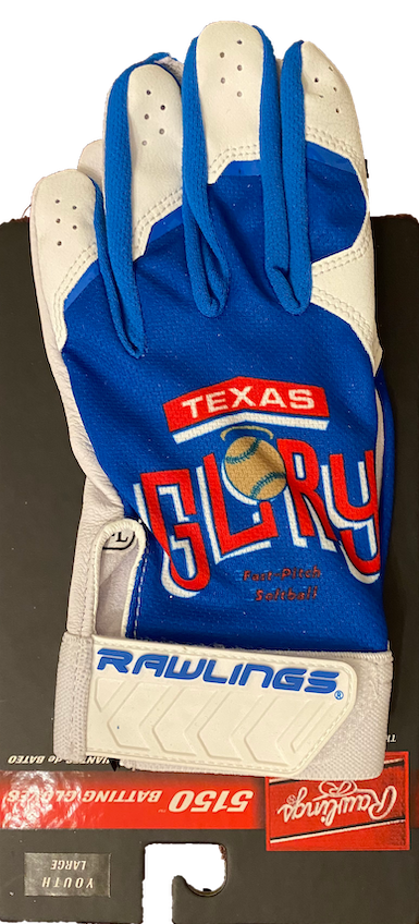 Texas Glory Rawlings Custom Batting Glove