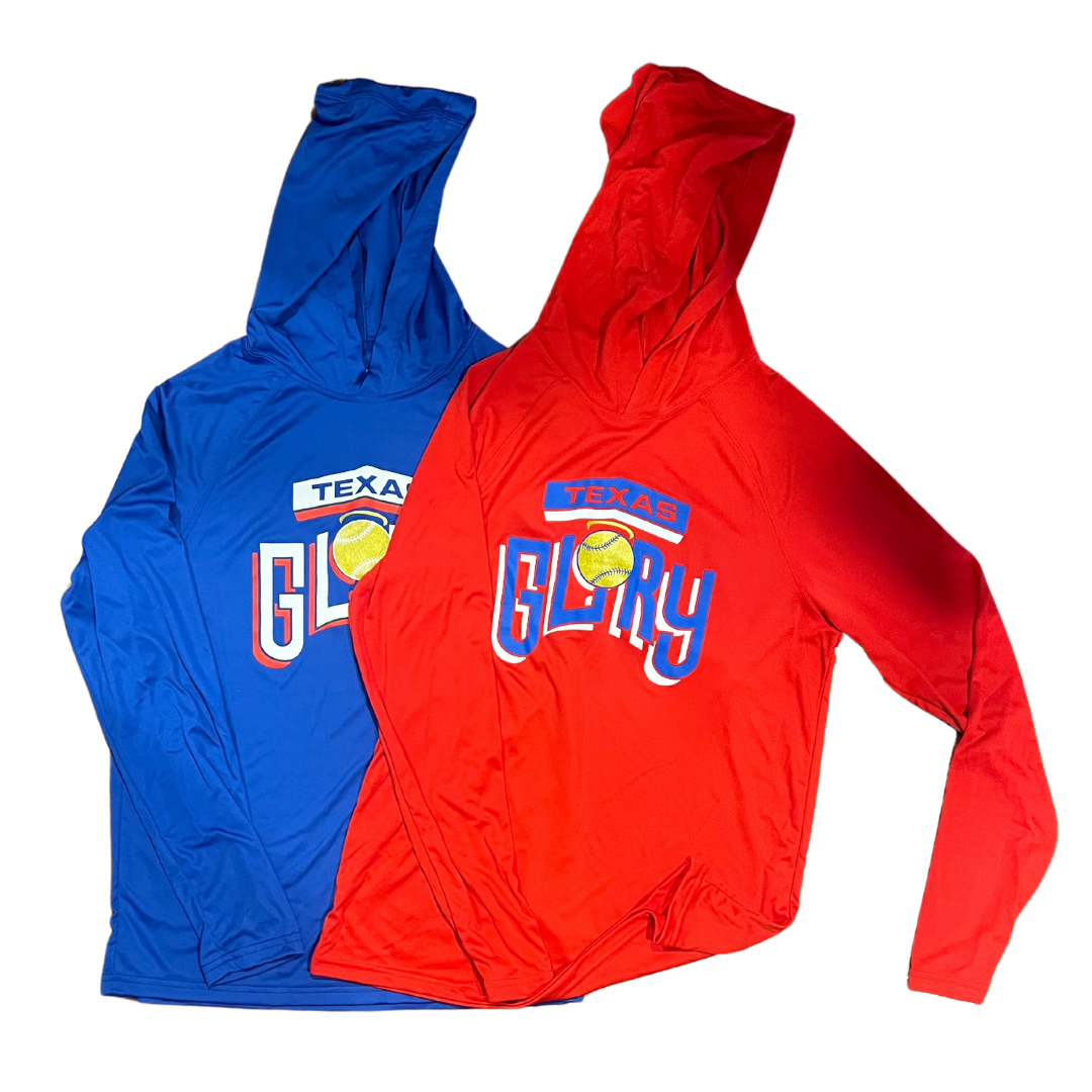 Texas Glory Hooded LS Dri Fit