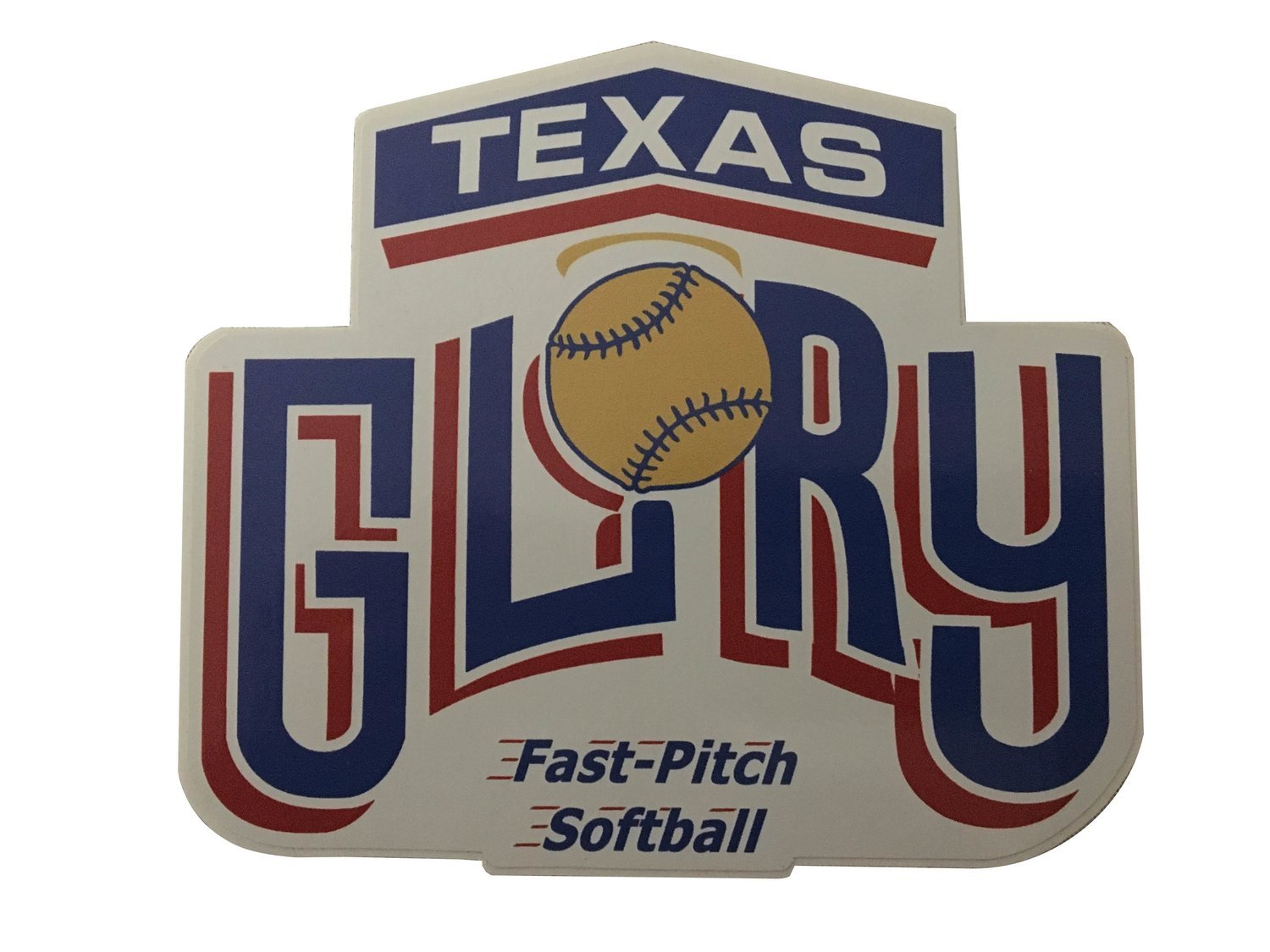 Texas Glory Car Sticker