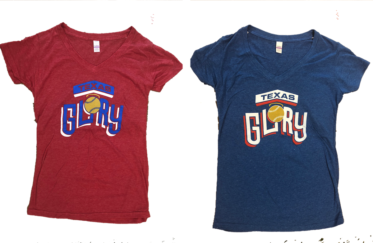 Texas Glory Ladies V-Neck T-shirt