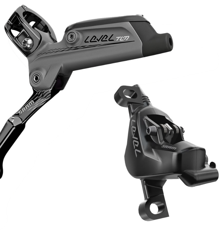 SRAM Level TLM Disc Brake and Lever - Rear, Hydraulic, Post Mount, Diffusion Black, B1