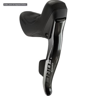 Shift/Hydraulic Disc Brake Force eTap AXS D1 Gloss Stealthamajig connected Front Brake/Left Shift 950mm w/ Flat Mount 20mm SS Hardware (Rotor &amp; Bracket sold separately)