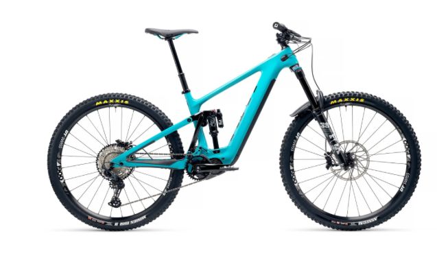 Yeti Cycles 160E ebike, size medium Turquoise