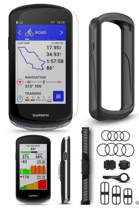 Garmin Edge 1040 bundle, heart rate, cadence