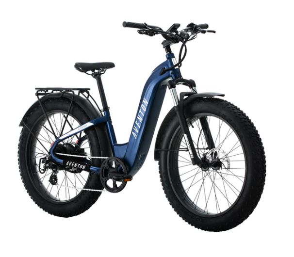 Aventon Aventure.2 Step thru, regular, Cobalt Blue.