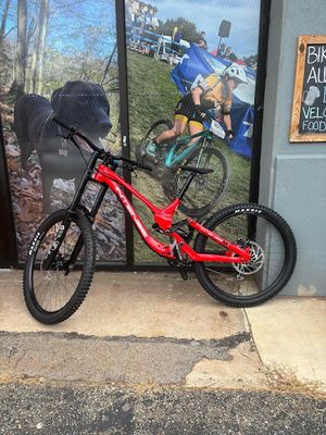 Intense Cycles M1 2024/2025 downhill bike, red, size medium