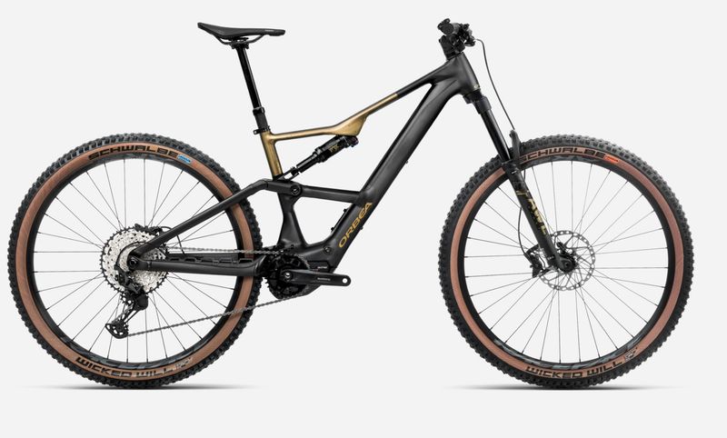 Orbea 2025 RISE SL H20 20MPH Diamond Black/Olive Green (MATTE)