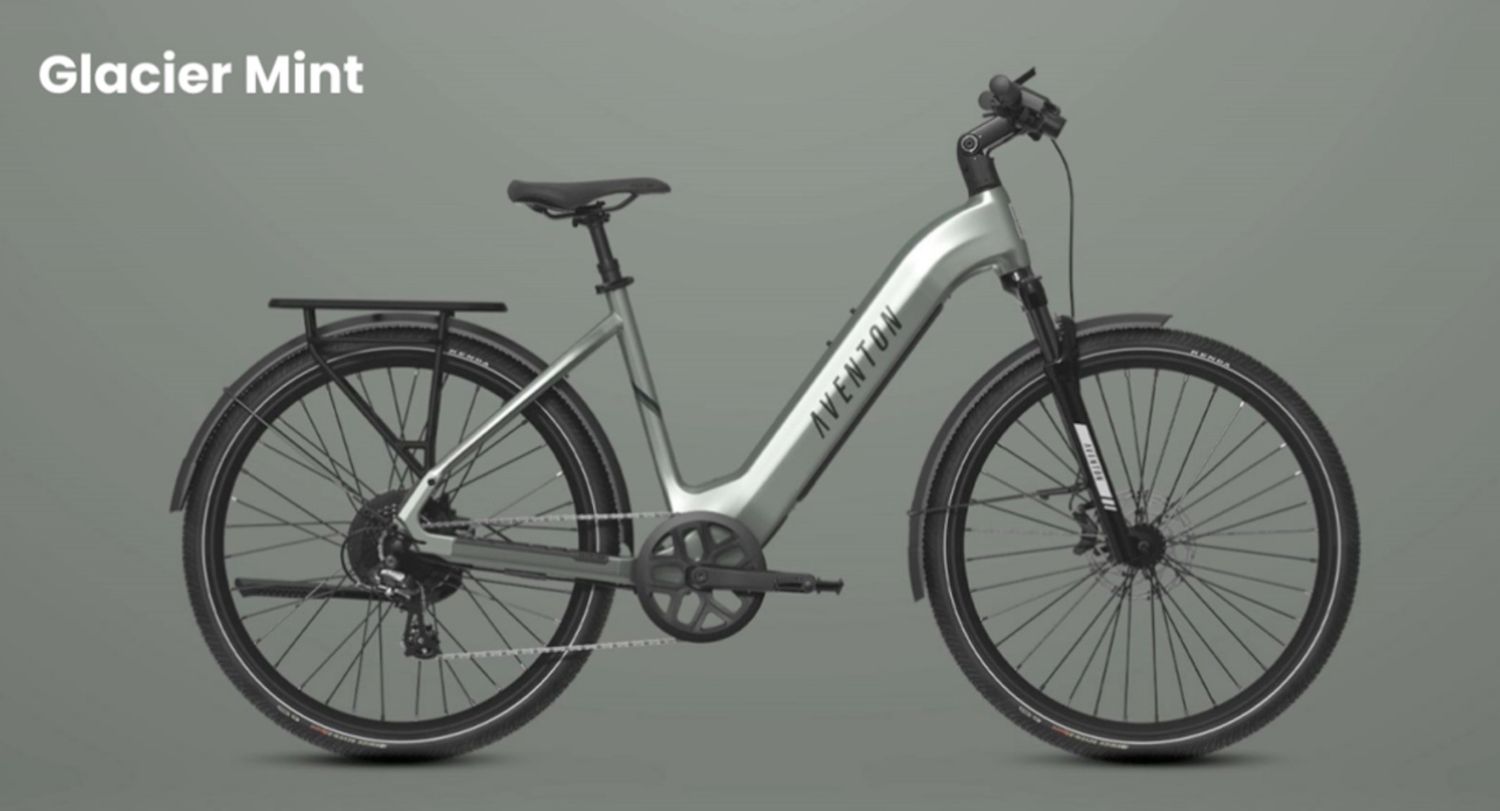 Aventon Level.3 (new Model 2025!), Color: Glacier Mint, Size: Regular
