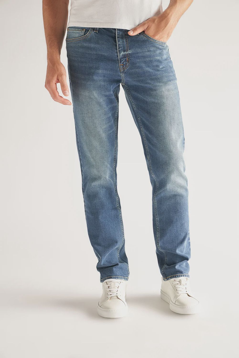 Slim Straight Jean - Ash