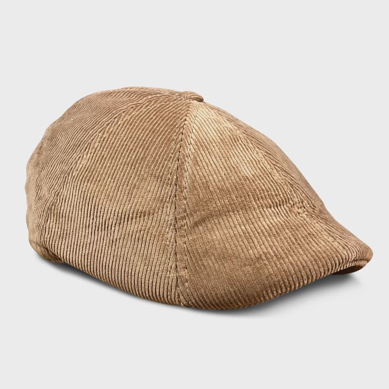 The Roy Boston Scally Cap - Craft Tan