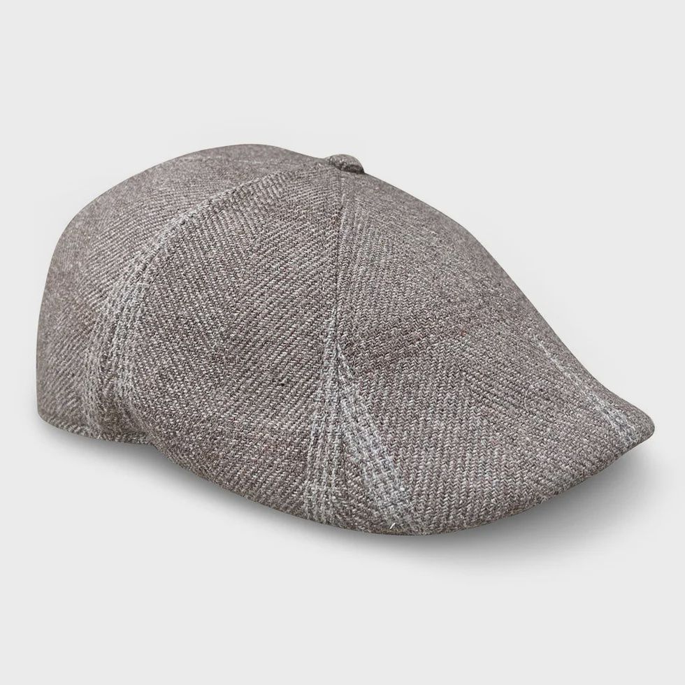 The Steel Rose Boston Scally Peaky - Grey Plaid