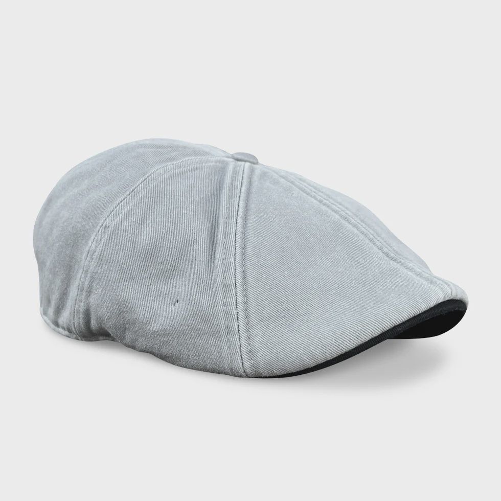 The Captain Boston Scally Cap - Saltwood Grey