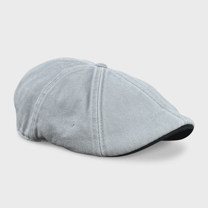 The Captain Boston Scally Cap - Saltwood Grey
