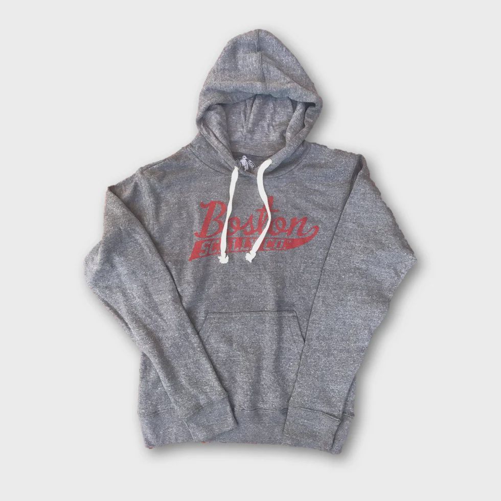 Boston Scally Hoodie- Grey