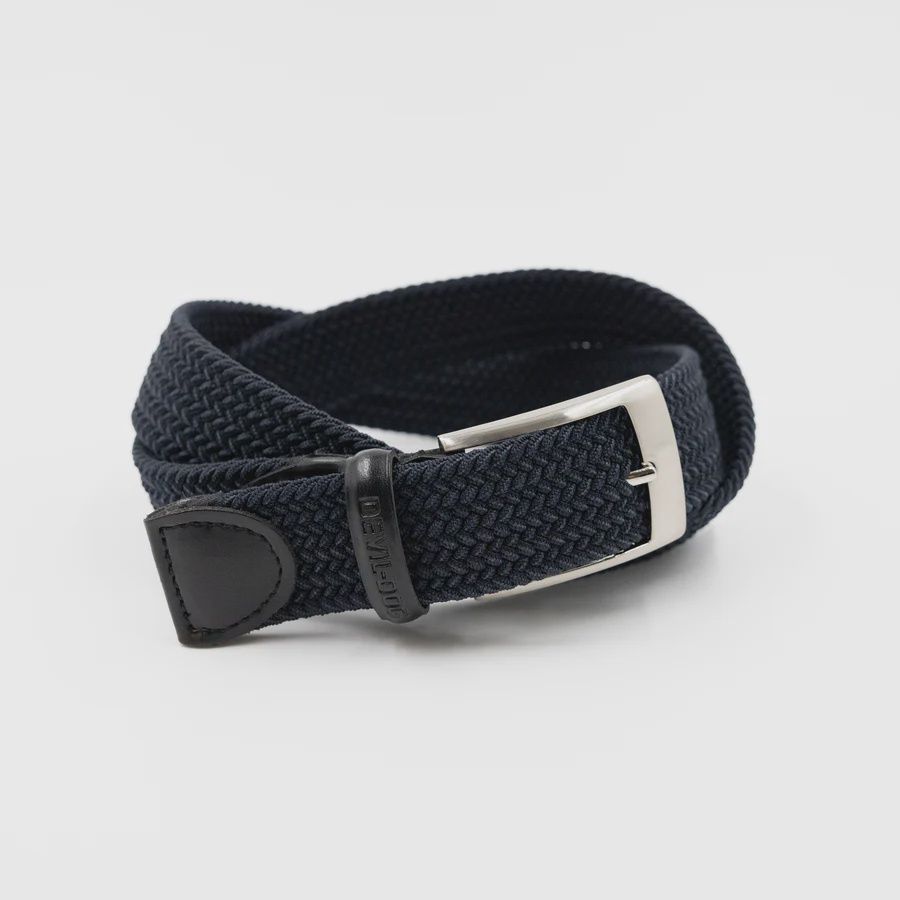 Stretch Woven Belt- Navy