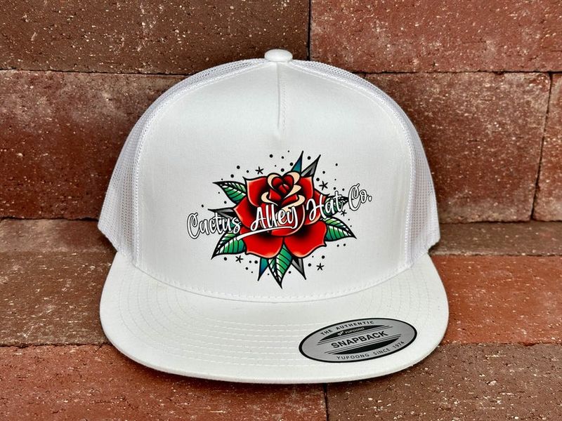 Cactus Rose Hat