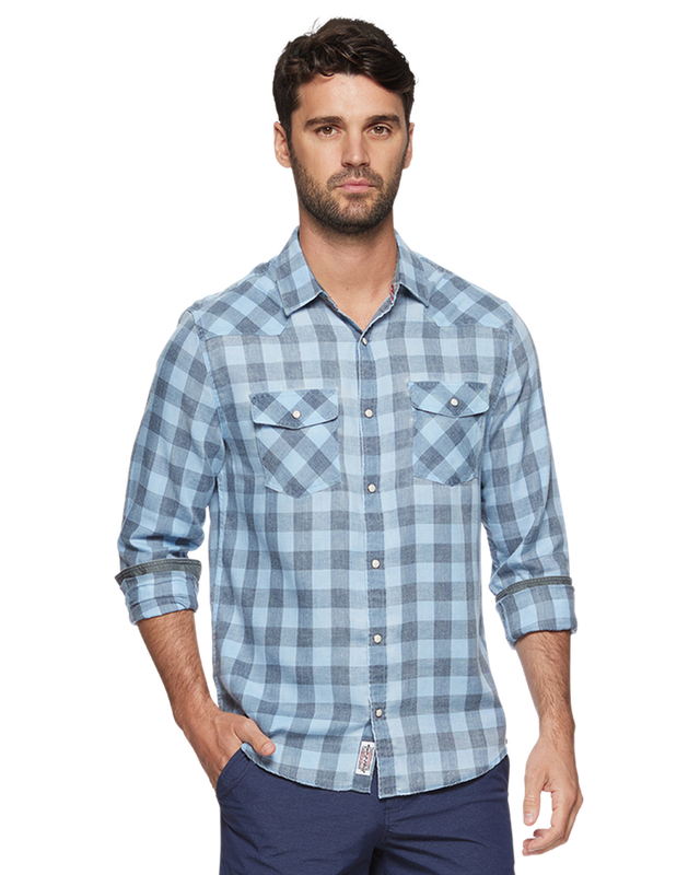 Cabot LS Vintage Western Shirt