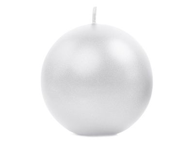 Pallokynttilä helmiäinen, 6 kpl