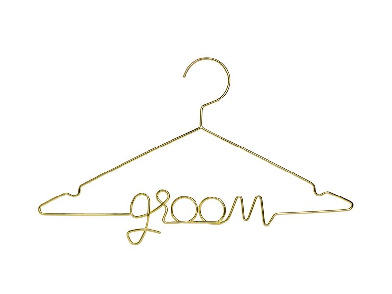 Groom henkari, kulta, 45x27cm