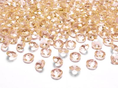 Koristetimantti 12mm, kulta, 100kpl